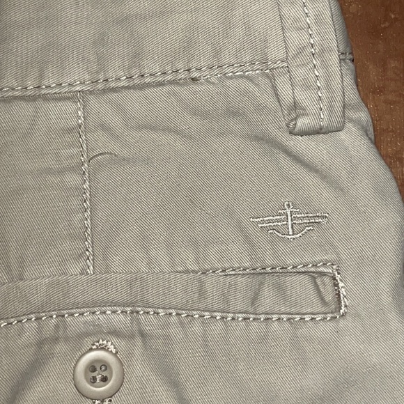Dockers Khaki Flat Front Cargo Shorts - Picture 5 of 7